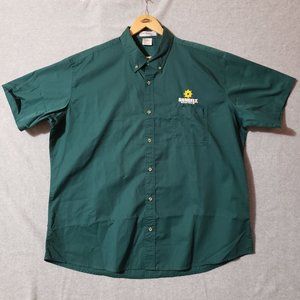SUNBELT RENTALS employee button front shirt mens size XXL